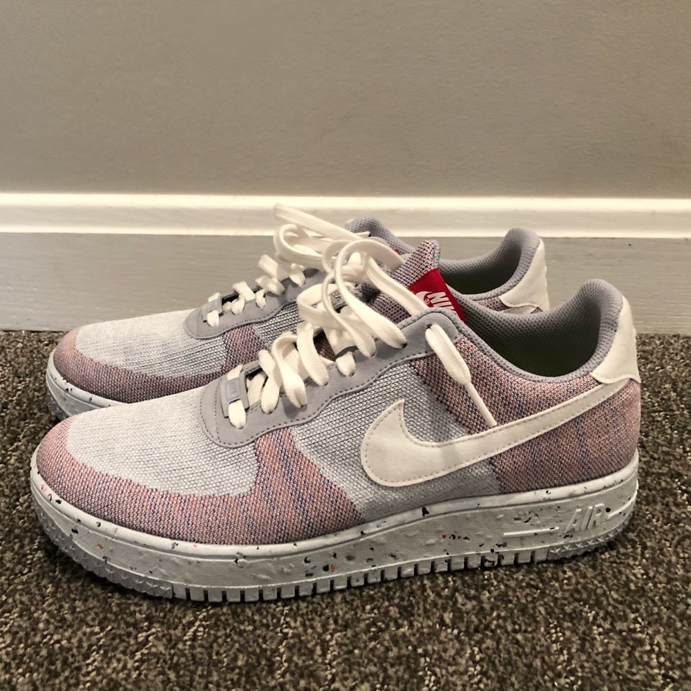 Nike AF1 Crater Flyknit Wolf Grey